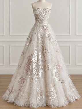 NWT OSCAR DE LA RENTA SILK GOWN